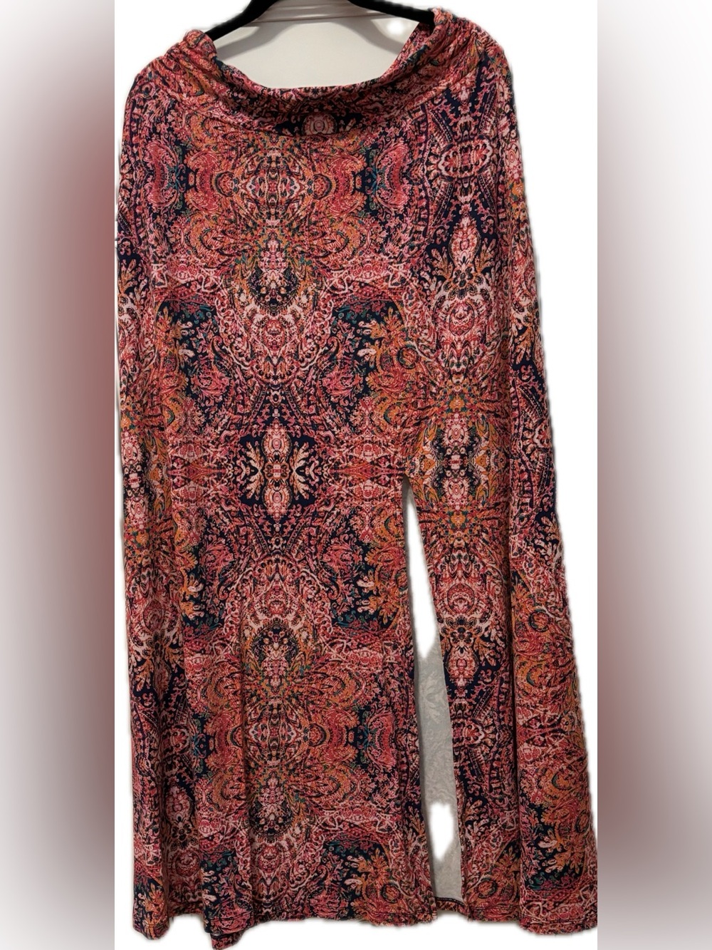 Cynthia Rowley Paisley Maxi Skirt - M